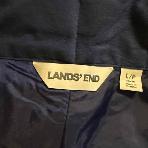 Lands' End Women's Squall Waterproof Insulated Snow Ski Pants Blue NWOT Sz L/P - Picture 8 of 9